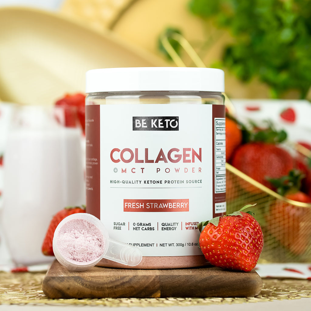 Keto Collagen MCT Oil Strawberry1