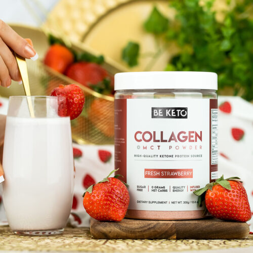 Keto Collagen MCT Oil Strawberry2